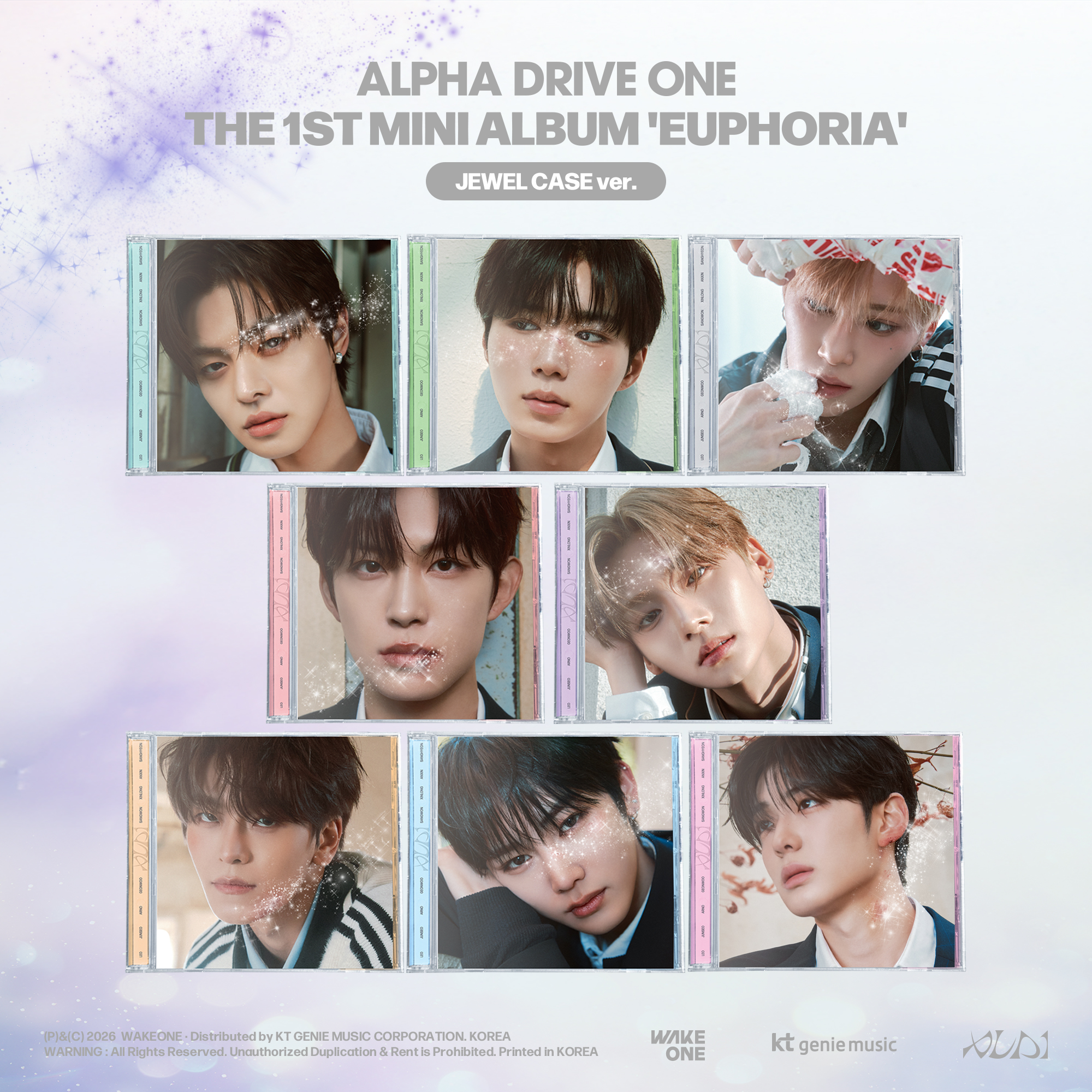 ALPHA DRIVE ONE THE 1ST MINI ALBUM [EUPHORIA] 발매 기념 예약 판매